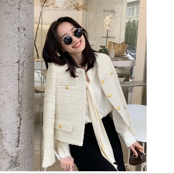 Tweeted Wool Jacket - Picture 2 of 12